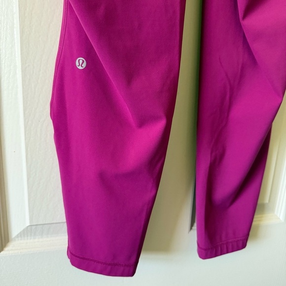 Lululemon Swift Speed High Rise Leggings 27” Size 20 Pink Magenta - Picture 16 of 16